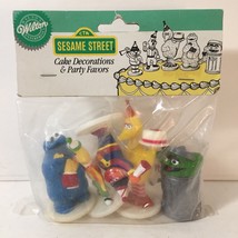 1990 Wilton Sesame Street Cake Toppers Birthday Party Cake Decorations B... - £19.68 GBP