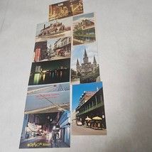 New Orleans/Louisiana Postcard of 9 St. Louis Cathedral Antoine&#39;s Canal St - £6.27 GBP