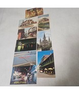 New Orleans/Louisiana Postcard of 9 St. Louis Cathedral Antoine&#39;s Canal St - £6.23 GBP