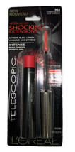 L'Oreal Telescopic Shocking Extensions Mascara #983 Carbon Black DISCONTINUED - $19.57