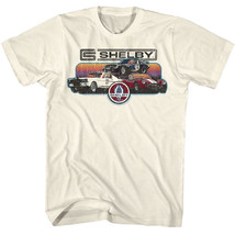 Shelby Cobra Sports Car Sunset Men&#39;s T Shirt Vintage Carroll Supersnake GT500 - £22.41 GBP+