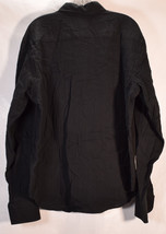 Naked &amp; Famous Mens 100% Cotton Shirt Black XL - $59.40