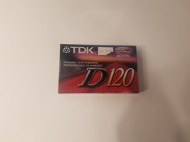 TDK D120 Blank - Cassette Tape - New - £5.58 GBP