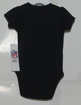 NFL Team Apparel Licensed Carolina Panthers 3 Pack 3 6 Month One Piece image 3
