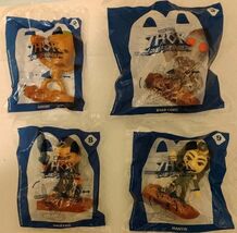 THOR Love Thunder MARVEL McDONALD&#39;S HAPPY MEAL TOY 2022 Lot of 4 New Sealed - $293.82 MXN