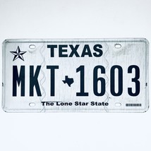  United States Texas Lone Star Passenger License Plate MKT 1603 - $16.82