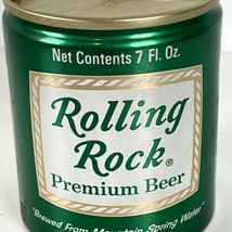 Rolling Rock Beer Can Vintage Green 7oz Mini Aluminum Waterfall "33" Bre... - $10.44