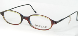 Vintage Vogue Vo 2173 W927 Green Brown Blue Eyeglasses Frame VO2173 46-17-135mm - £38.95 GBP