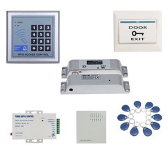 125Khz RFID Glass/Wood Door Access Control Drop Bolt Strike Magnetic Gate Lock - £68.96 GBP