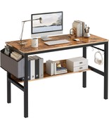 Dklgg 43-Inch Home Office Laptop Desk For Small Spaces, Modern, Rustic B... - £88.85 GBP