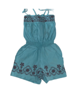 Tea Collection Blue Romper One Piece Shorts Girls Sz 6 - €11,54 EUR