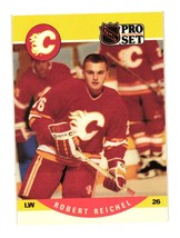 1990 Pro Set #595 Robert Reichel Calgary Flames - £3.99 GBP