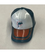 Miami Dolphins NFL Football Cap Hat Mini 2&quot; Long Gumball Prize 2010 - £6.32 GBP