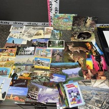 Mixed Lot of  50+ Vintage And  Modern Postcards Preowned Unused. - £11.94 GBP