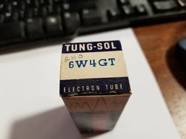 Vintage NOS vacuum tube Tung-Sol - new - 6W4GT - £3.12 GBP