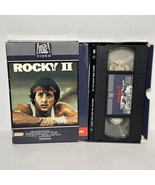 Rocky II 2 VHS Original First Release 1979 Big Box CBS FOX Slide Pull Ou... - £79.00 GBP