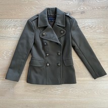 French Connection Erno Wool Short Military Jacket Sz 0 NWOT  - £57.37 GBP