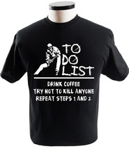 Skeleton Skull To Do List Witch Needs Coffee Funny Skeleton - £13.50 GBP+