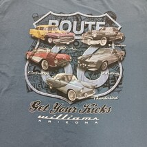 Delta Pro Weight T-Shirt Men's XL Blue Cotton Graphic T-Shirt Get Your Kicks image 15