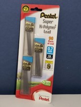 NIP Pentel Super Hi-Polymer Lead Pencil Refills 0.7 mm 90 Pcs. Japan HB ... - £3.92 GBP