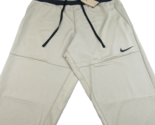 Nike Pro Dri-FIT Fleece Fitness Pants Mens Size Large Khaki Black NEW DV... - $59.95