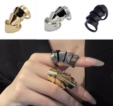 Gothic Anime Scroll Joint Knuckle Ring - £9.93 GBP