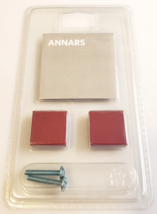 IKEA Annars 15/16" Red Drawer Pull Knobs (001.217.90 / AA-245288-1) NEW & SEALED - £8.77 GBP
