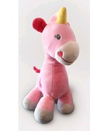 Okie Dokie Pink Unicorn Baby Rattle Soft Plush - €11,09 EUR