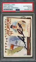 2011 Topps Allen &amp; Ginter #HH92 Mike Napoli Signed Card AUTO PSA Slabbed Rangers - £45.44 GBP