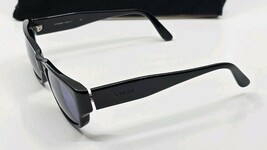 NYASA Mod 4053 C010 Black Sunglasses Handmade Japan - $29.69