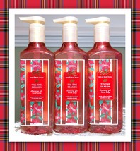 Bath &amp; Body Works &#39;TIS THE SEASON 8 fl oz Cleansing Gel Hand Soap x3 Christmas - £24.41 GBP