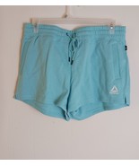 Reebok Renew French Terry Relaxed Shorts Women&#39;s Size XL  MARINE BLUE NEW - $277.88 MXN