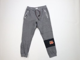 Nike On Field Mens Large Cincinnati Bengals Football Joggers Jogger Pants Gray - $98.95