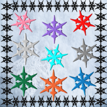Snowflakes S1-Digital ClipArt-Fonts-Art Clip-Gift Tag-Notebook-Holiday-Scrapbook - £0.98 GBP