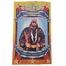Macho Man Randy Svage Honeycomb Cereal Poster WWF Wrestling 1989 Vtg - £19.85 GBP