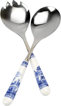 Blue Italian Collection Salad Servers, 2 Piece Spoon and Fork Set, 10-Inc - $57.99