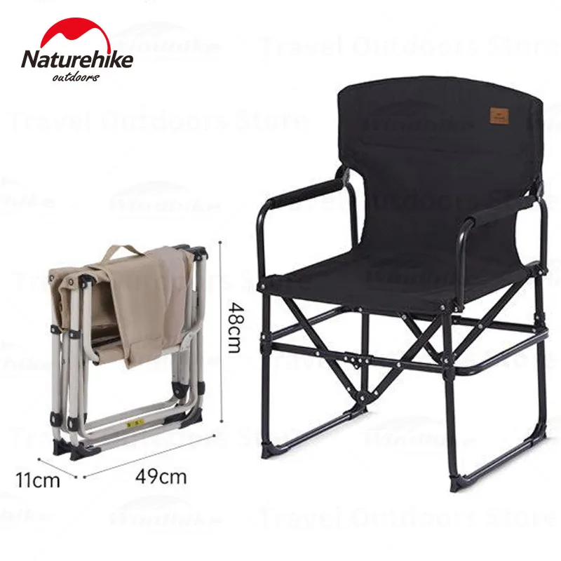 Naturehike Portable Chair Folding Stool Director Seat Outdoor Travel Beach - £193.55 GBP