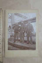 Occupational Cabinet Card Photo / Ship Builder, Auto Worker, Railroad? - £11.82 GBP