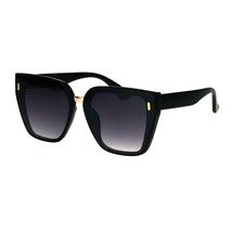 Mujer Diseñador Gafas de Sol Estilo Grande Trapezoidal Marco UV 400 - £8.85 GBP