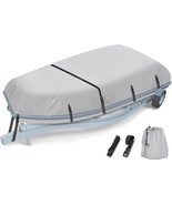 Inflatable Boat Cover, 600D Marine Grade Fade and Tear Resistant Dinghy ... - $182.56 CAD