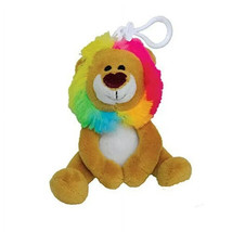 iScream Mini Squishem Lion Plushie Vanilla Scented Backpack Clip - 3.5&quot; - £7.39 GBP