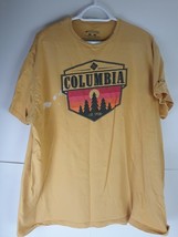 Columbia Sportswear Company Mustard Yellow T-Shirt Mens size XXL - $267.02 MXN