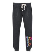 $34 Hybrid Barbie Heather Charcoal &#39;Barbie&#39; Pride Rainbow Joggers Small ... - $30.97 CAD