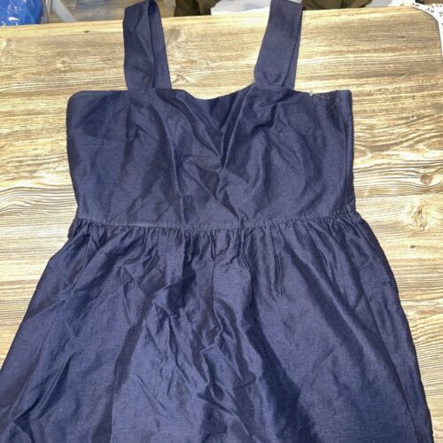 Treasure &amp; Bond Women Blue Casual Sleeveless Dress. Size Medium. NWOT. 16 - $14.84