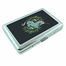 Glitter Unicorn Em1 Hip Silver Cigarette Case Id Holder Metal Wallet 4&quot; X 2.75&quot;  - £8.75 GBP