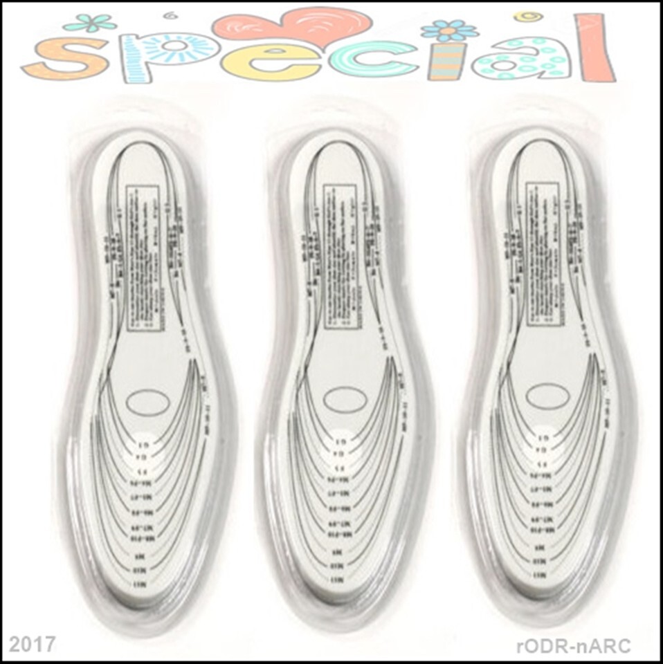 3 Pairs Memory Foam Insoles Comfort Shoe Unisex Size Cushion Heel Shock Feet Pad Item image 2