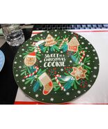 Royal Norfolk &quot;Sweet As A Christmas Cookie&quot; Ceramic Dessert Lunch Plate ... - $458.47 MXN