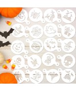20 Pack Halloween Cake Stencil Templates Decoration Reusable Cookies Bak... - £18.92 GBP