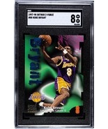 1997-98 Skybox Z Force Kobe Bryant Card #88 PSA 8 NM-MINT 2nd Year Lakers - $474.79 MXN