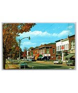 Main Street View Port Allegany Pennsylvania PA UNP Chrome Psotcard K18 - £3.07 GBP